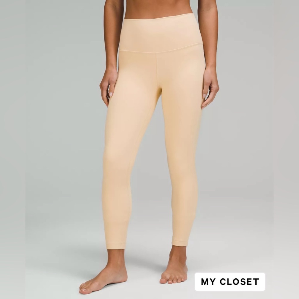 Lululemon Align High Rise Leggings in Prosecco Size 4